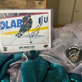 Signed Minnesota Wild Puck - Jake Middleton item