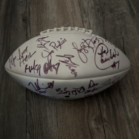 Celebrity Golf Tournament Signed Football item