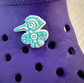 Roadrunner Croc Charm item