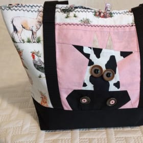 136 Cow Tote item