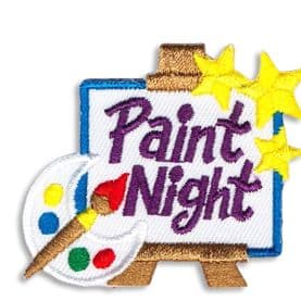 Autumn Paint Night Badge item