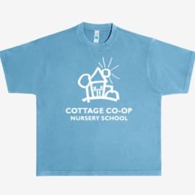 Adult Heavyweight Garment Dyed T-Shirt - Pebble Blue item
