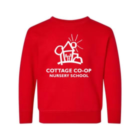 Kids Pullover Crewneck Sweatshirt - Red item