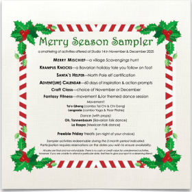 Merry season (Nov & Dec) item