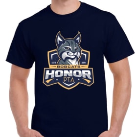 Adult (S-XL) Honor PTA Logo (Navy Blue Shirt) item