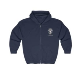 Adult Full Zip: Middle School Logo item