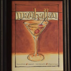 Daiquiri & Manhattan Prints – 15” x 18” each item
