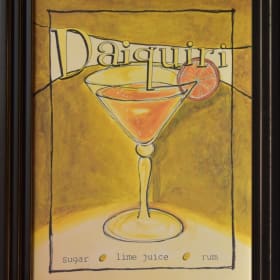 Daiquiri & Manhattan Prints – 15” x 18” each item