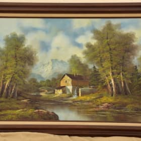 Watermill" by H. Wilson item