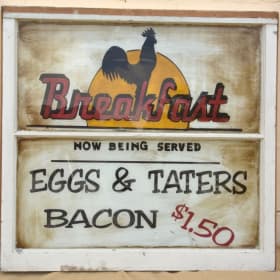 Painted Vintage Window item