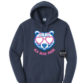 Adult HLS Hooded Sweatshirt item