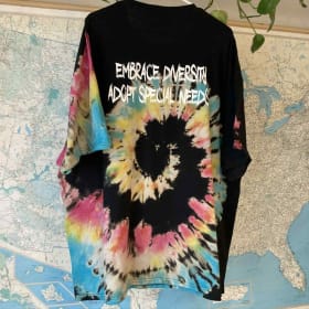 3XL - Black Tie Dye Short Sleeve (056) item