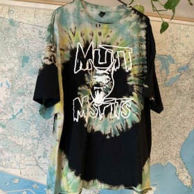 3XL - Black Tie Dye Short Sleeve (055) item