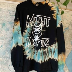 Medium - Black Tie Dye Long Sleeve (046) item