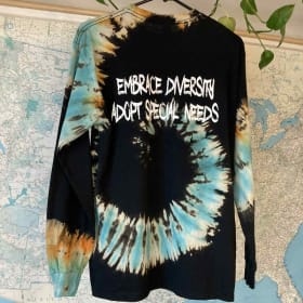 Medium - Black Tie Dye Long Sleeve (046) item