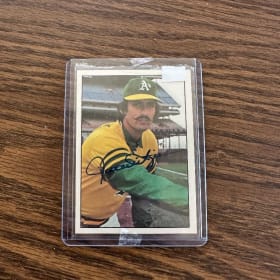 Raliegh Fingers Signed Baseball Card item