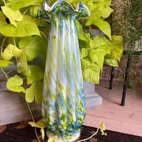 Vintage Fenton Glass "Vasa Murrhina" item