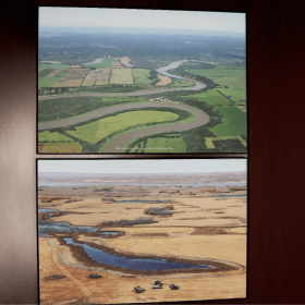 Two Mounted Saskatchewan Landscape Photographs item