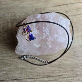 Pendentif Chat coloré item