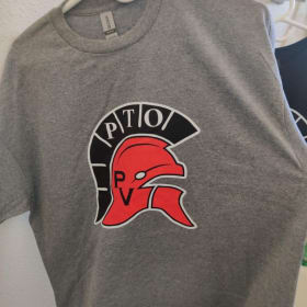 Size XL - Graphite Grey PTO Shirt item