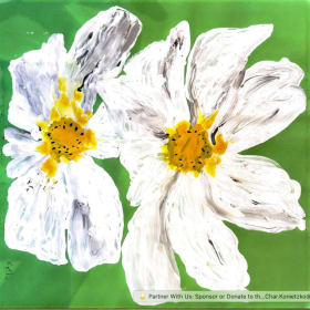 "Two Friends" Original Art by Kathy Hamilton item
