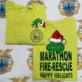 Grinch Long Sleeve Christmas T-shirt item