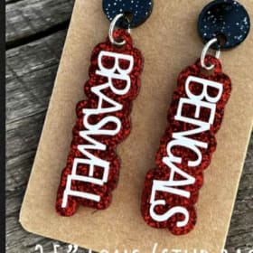 Braswell Bengals Earrings item