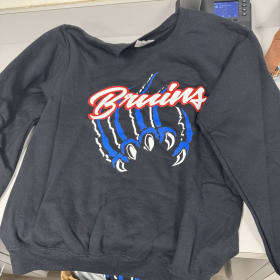 Black sweatshirt item