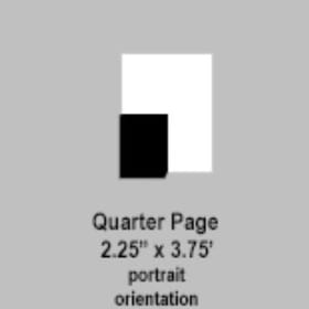 Quarter Page Ad (Fall & Spring) item