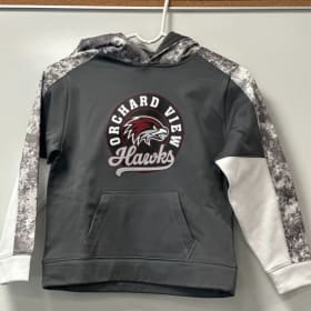 Youth Hooded Sweatshirt - GREY SMALL item