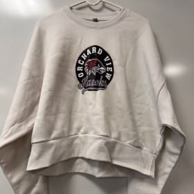 Adult Cropped Sweatshirt - Bone LARGE item