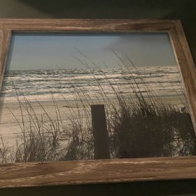 Wood Framed Beach Photography Set - $40 Value item