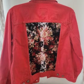 Custom Embellished Denim Jacket by Andrea Jones item