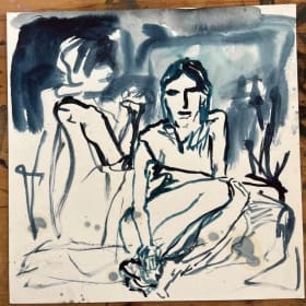 Framed Watercolor by Helen Teede item