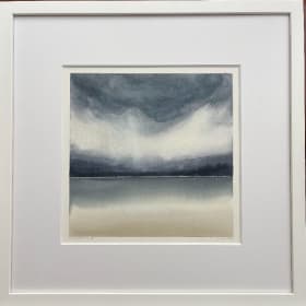 Seascape Watercolor by Janet Jennings item