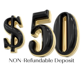 NON-REFUNDABLE deposit item