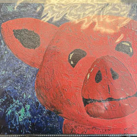Pig Painting (Print) item