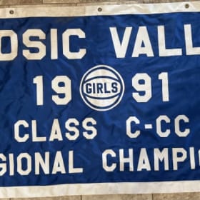 1991 - Regional Girls Basketball Banner item