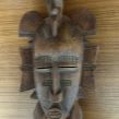 Hand crafted oval African Mask item