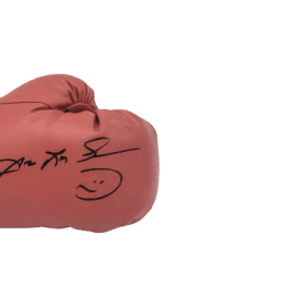 Signed Boxing Glove by Sugar Ray Leonard item