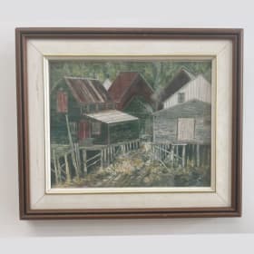 #9 Grand Manan Island Seal Cove  - Ron Cranston print item