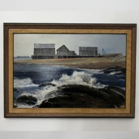 23 Along Digby Wharf by G. Samson item