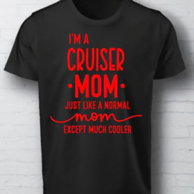 Cruiser Mom T-shirt adult 2X-3X item