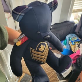 Custom Made Memorial Bear item