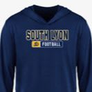 BSN Ultimate Long Sleeve Performance Hoodie Tee Blue item