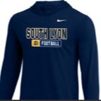 Nike Dri-FIT Long Sleeve Hoodie Tee Blue item