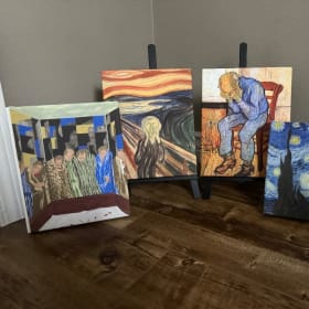 Reflections of the Mind Canvas Paintings item