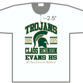 Class of '85 40 Year Reunion T-shirt (Size S-XL) item