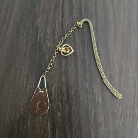 Marque-page Chat cuivré item