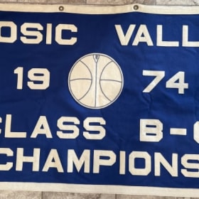1974 - Sectional Boys Basketball Banner item